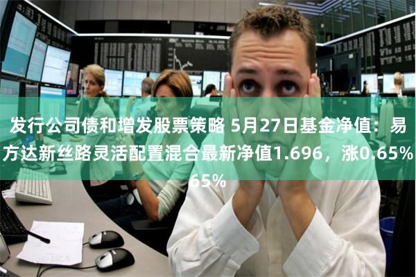 发行公司债和增发股票策略 5月27日基金净值：易方达新丝路灵活配置混合最新净值1.696，涨0.65%
