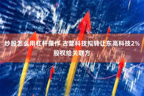 炒股怎么用杠杆操作 古鳌科技拟转让东高科技2%股权给关联方